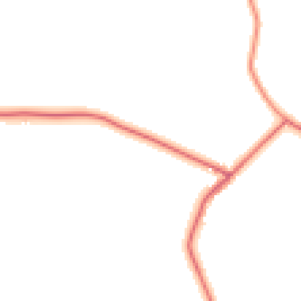 Daytime road noise heatmap for WN6 9PS