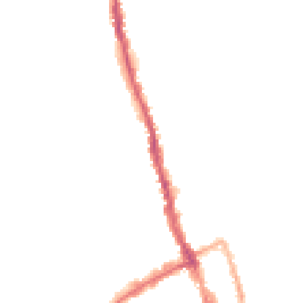 Night-time road noise heatmap for WR1 1JZ