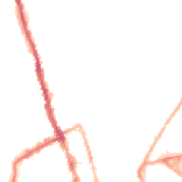 Night-time road noise heatmap for WR1 1PA