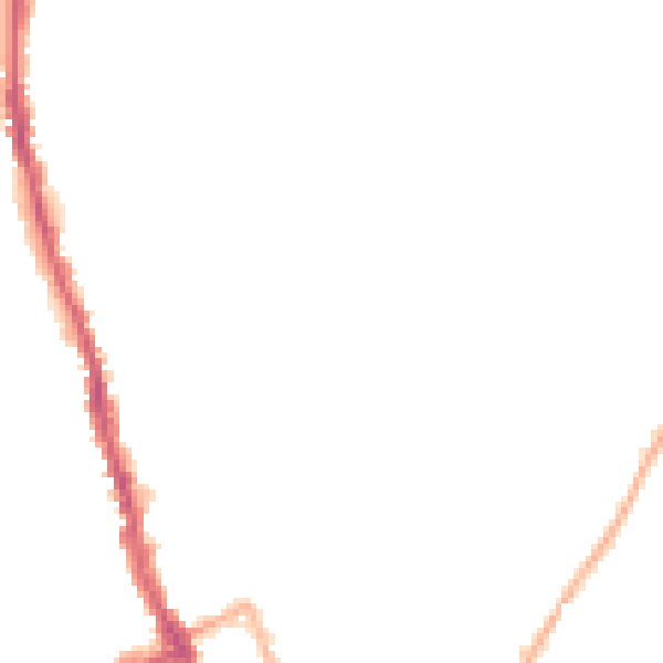 Night-time road noise heatmap for WR1 1SR