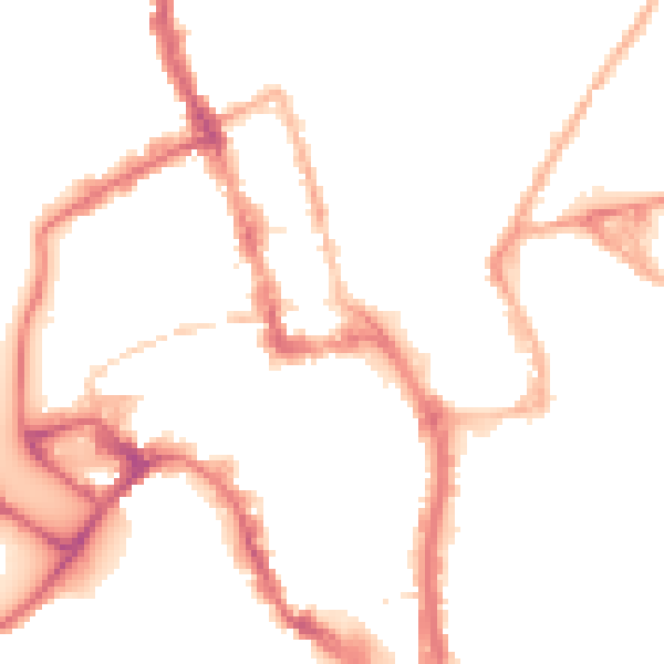 Night-time road noise heatmap for WR1 1UW