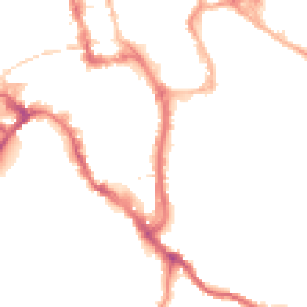 Night-time road noise heatmap for WR1 2AQ