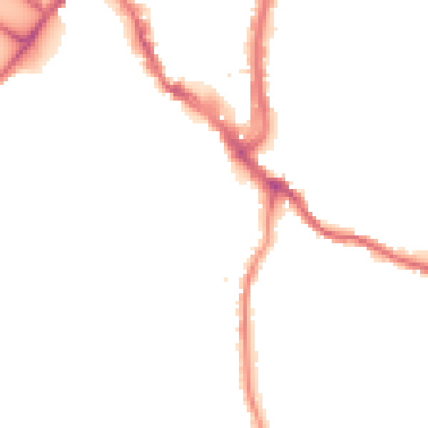 Night-time road noise heatmap for WR1 2BZ
