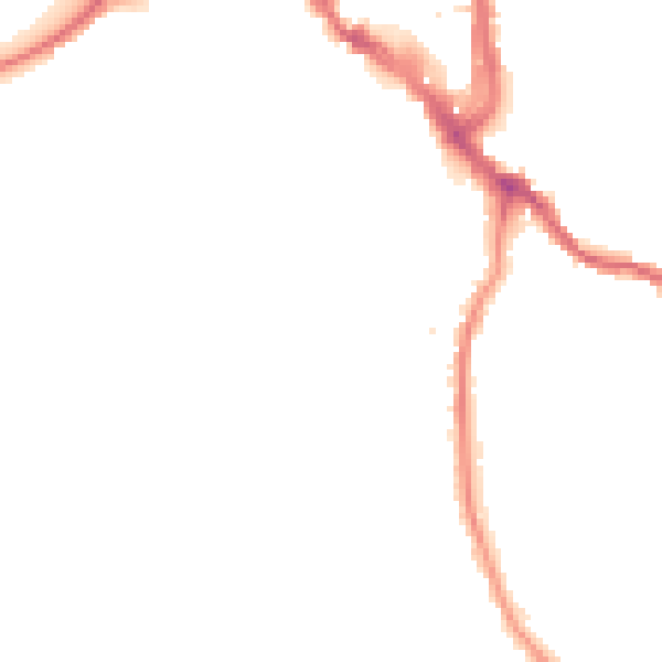 Night-time road noise heatmap for WR1 2NL