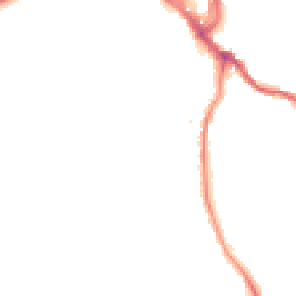 Night-time road noise heatmap for WR1 2NR