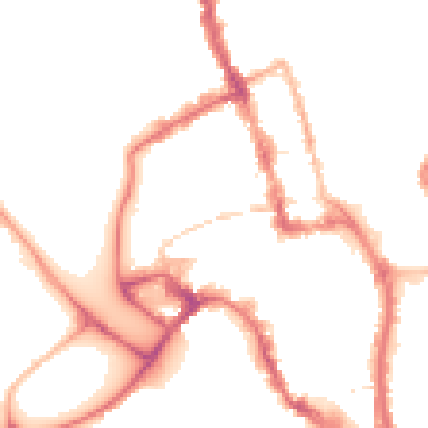Night-time road noise heatmap for WR1 3AL