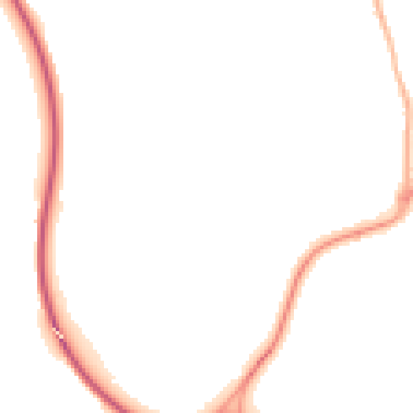 Night-time road noise heatmap for WR2 4EG