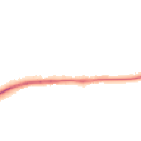 Night-time road noise heatmap for WR2 4SR