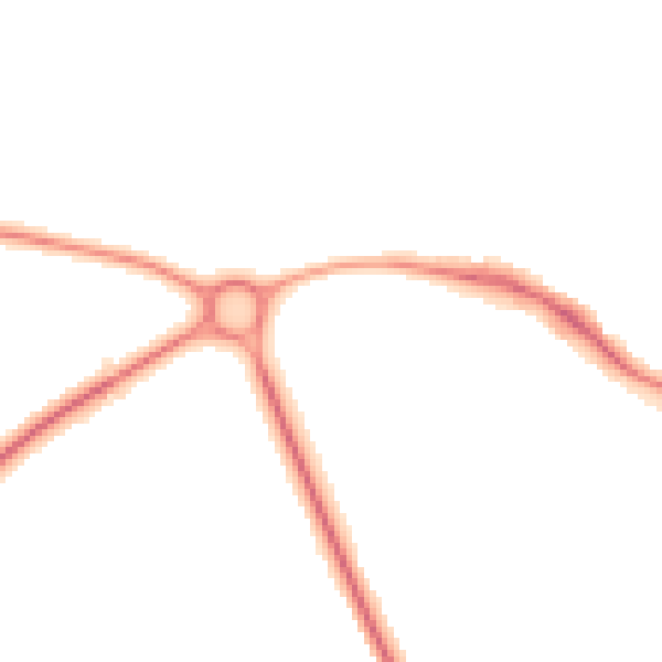 Night-time road noise heatmap for WR2 5GZ