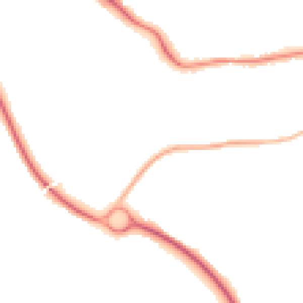 Night-time road noise heatmap for WR2 5SH
