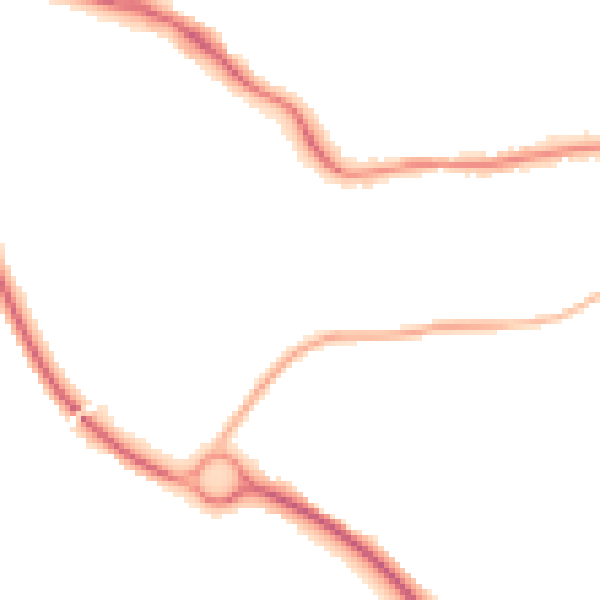 Night-time road noise heatmap for WR2 5SL