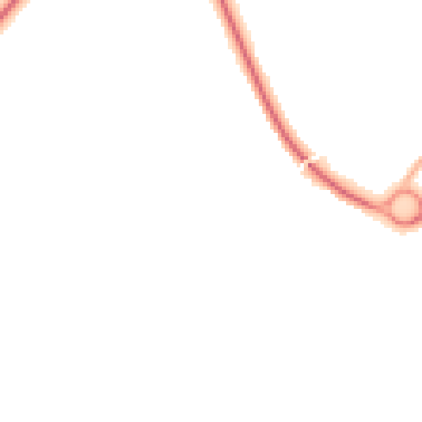 Night-time road noise heatmap for WR2 5TL