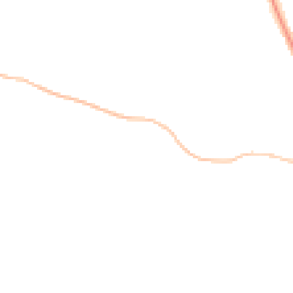 Night-time road noise heatmap for WR2 6DX
