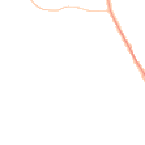 Night-time road noise heatmap for WR2 6JQ
