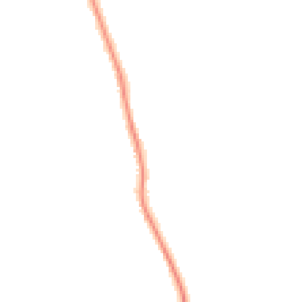 Night-time road noise heatmap for WR2 6PE
