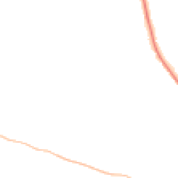 Night-time road noise heatmap for WR2 6PL