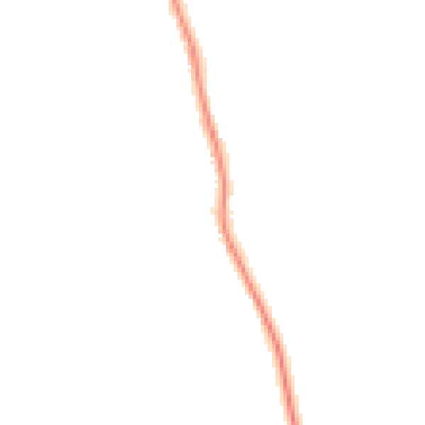 Night-time road noise heatmap for WR2 6PW