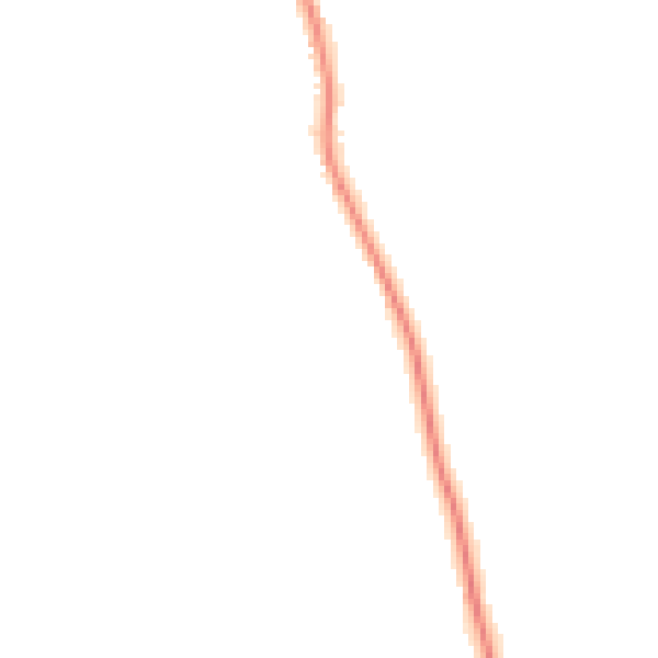 Night-time road noise heatmap for WR2 6PZ