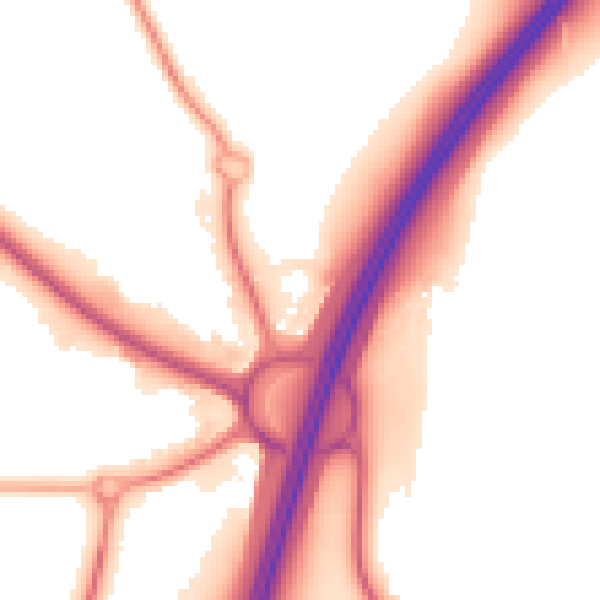 Night-time road noise heatmap for WR4 0AA