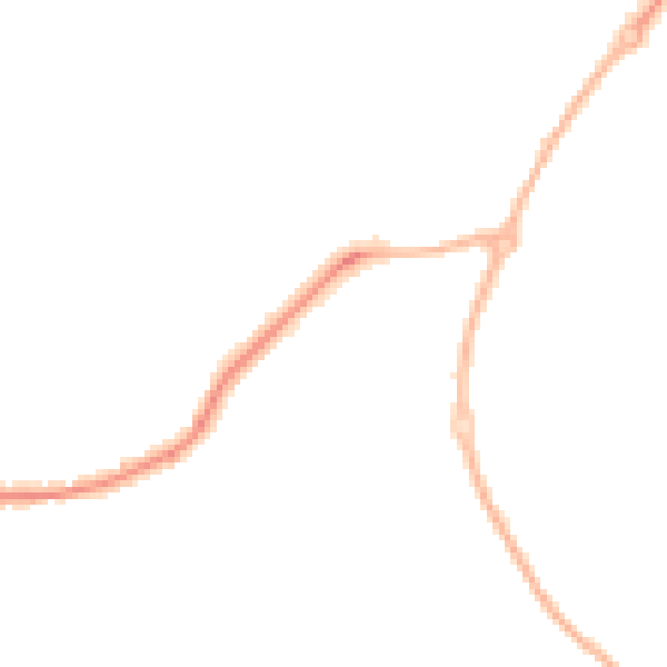 Night-time road noise heatmap for WR4 0BA
