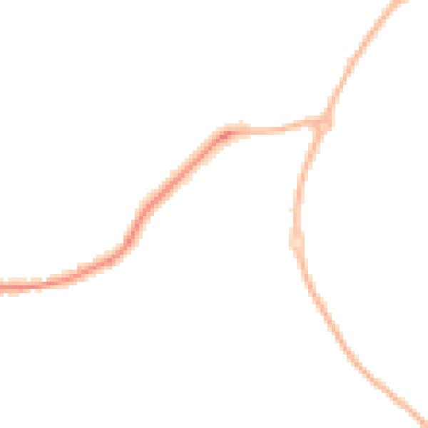 Night-time road noise heatmap for WR4 0BQ