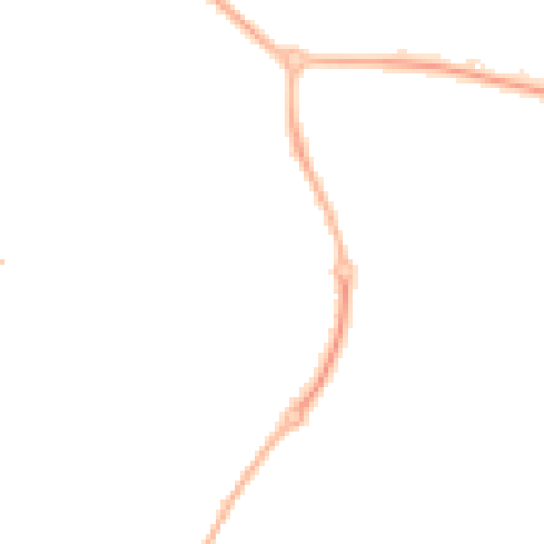 Night-time road noise heatmap for WR4 0DS