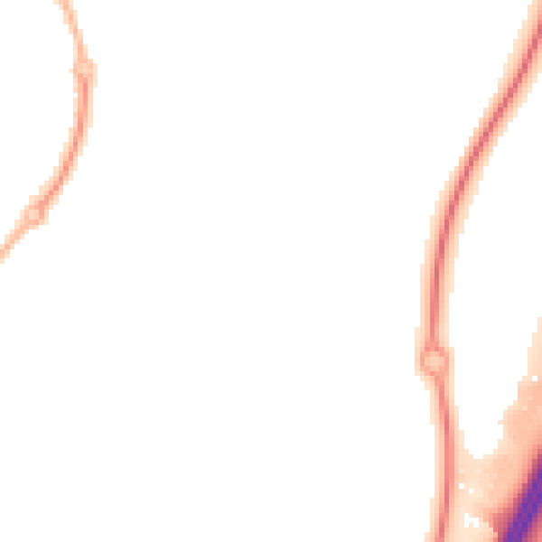 Night-time road noise heatmap for WR4 0DY