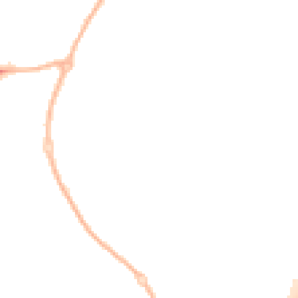 Night-time road noise heatmap for WR4 0DZ