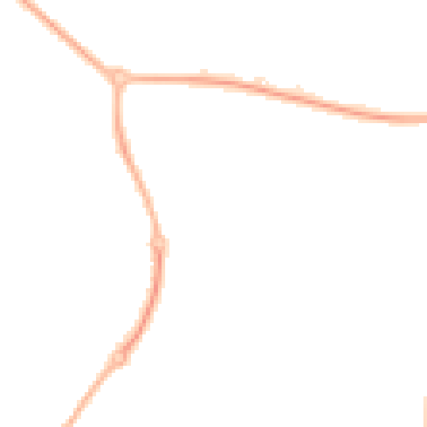 Night-time road noise heatmap for WR4 0ED