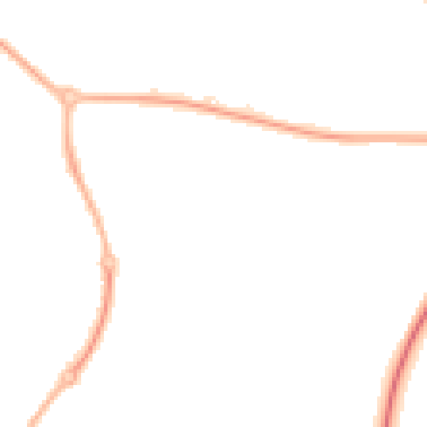 Night-time road noise heatmap for WR4 0EE