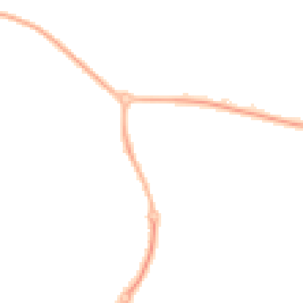 Night-time road noise heatmap for WR4 0EF