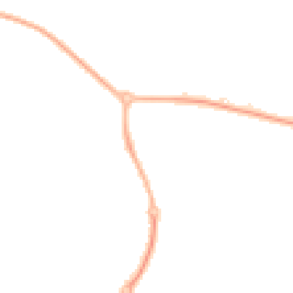 Night-time road noise heatmap for WR4 0EG