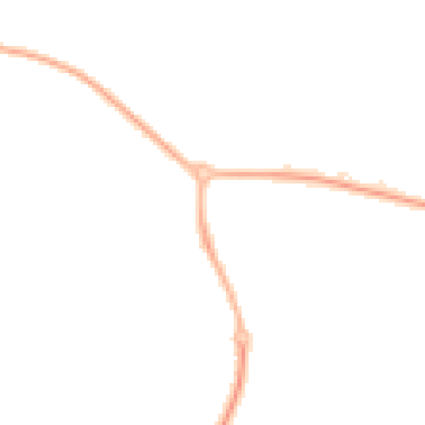 Night-time road noise heatmap for WR4 0EP