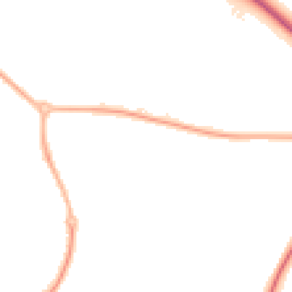 Night-time road noise heatmap for WR4 0ES