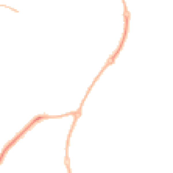 Night-time road noise heatmap for WR4 0HN