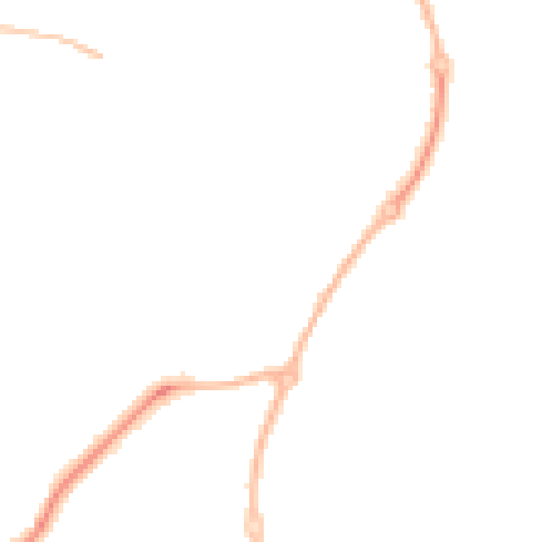 Night-time road noise heatmap for WR4 0HR