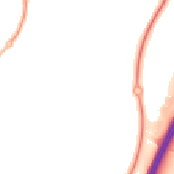 Night-time road noise heatmap for WR4 0NQ