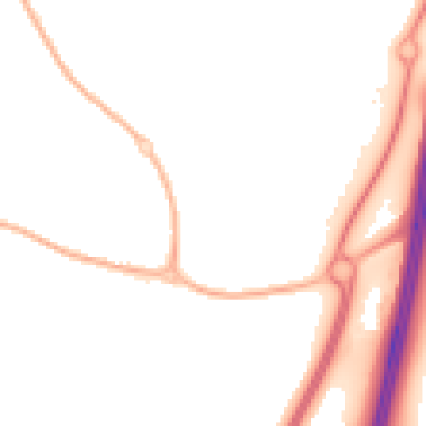 Night-time road noise heatmap for WR4 0NW