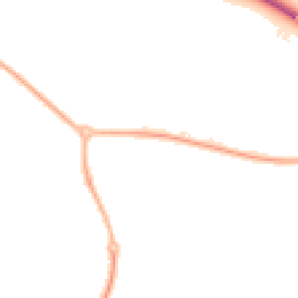 Night-time road noise heatmap for WR4 0QF