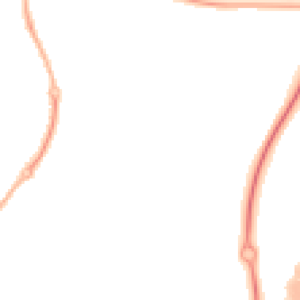 Night-time road noise heatmap for WR4 0QP