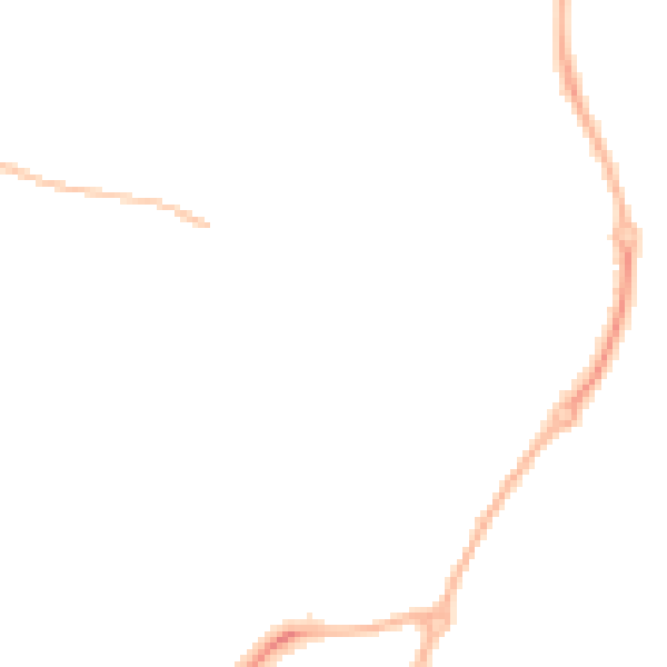 Night-time road noise heatmap for WR4 9HX