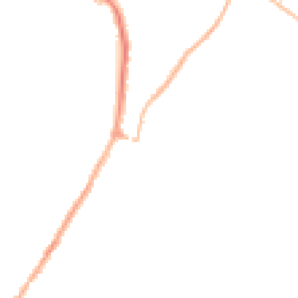 Night-time road noise heatmap for WR4 9TG