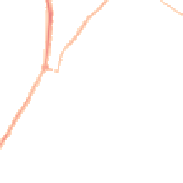 Night-time road noise heatmap for WR4 9TL