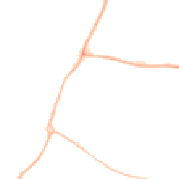 Night-time road noise heatmap for WR4 9XE