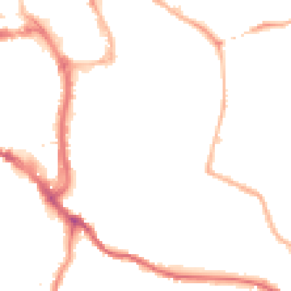 Night-time road noise heatmap for WR5 1AH