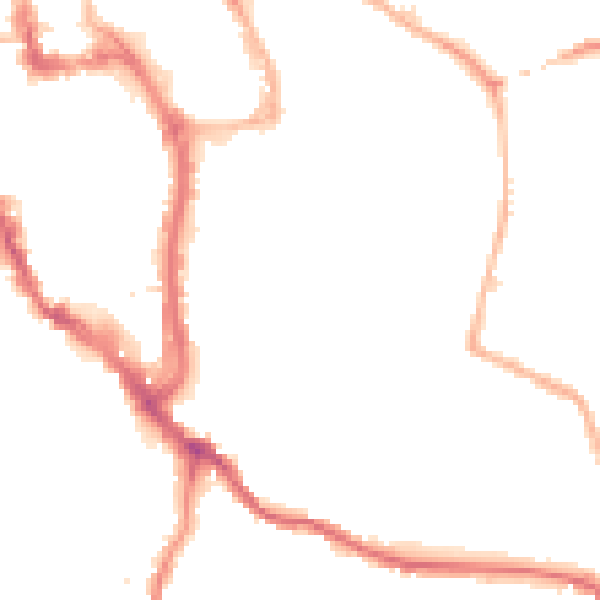 Night-time road noise heatmap for WR5 1AJ