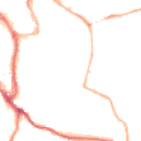 Night-time road noise heatmap for WR5 1BB