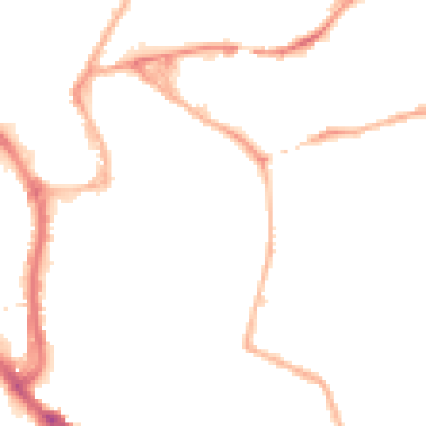 Night-time road noise heatmap for WR5 1BG
