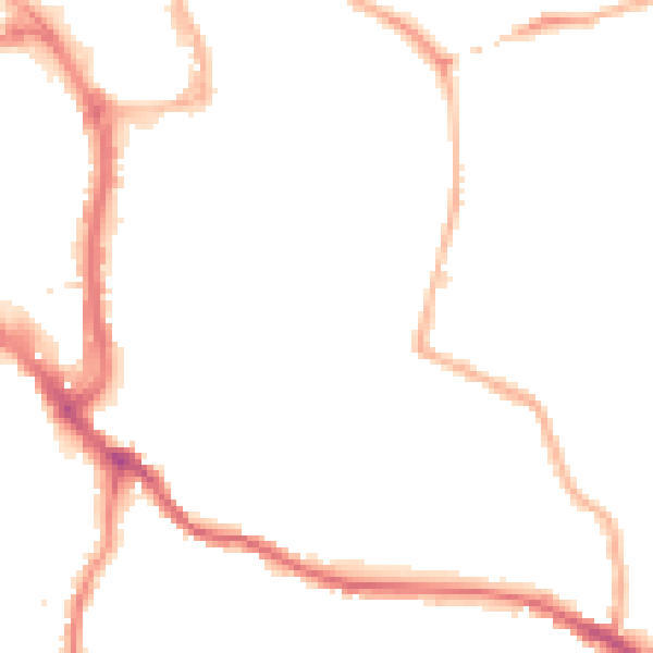 Night-time road noise heatmap for WR5 1DL