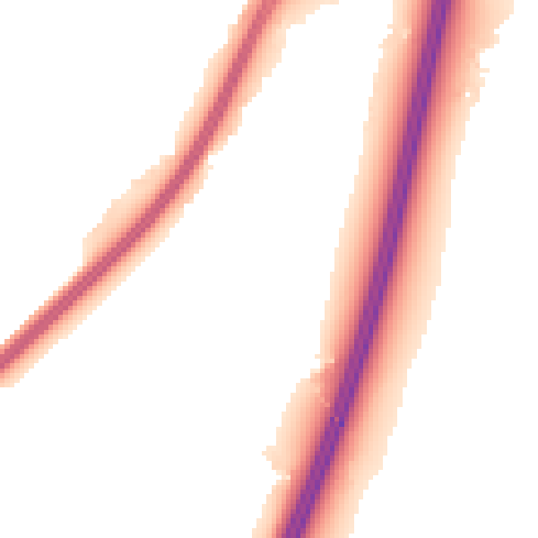 Night-time road noise heatmap for WR5 1FF